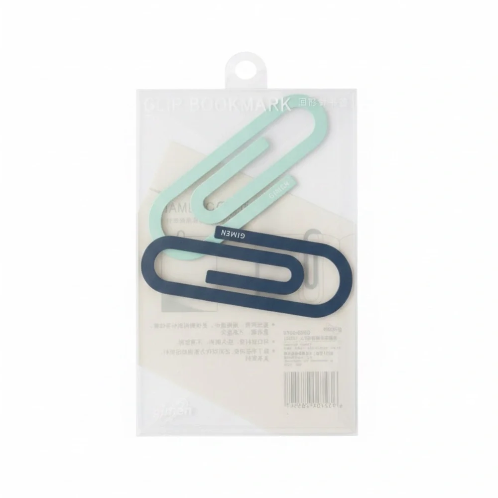 Planner Clip Bookmarks in Navy and Light Blue